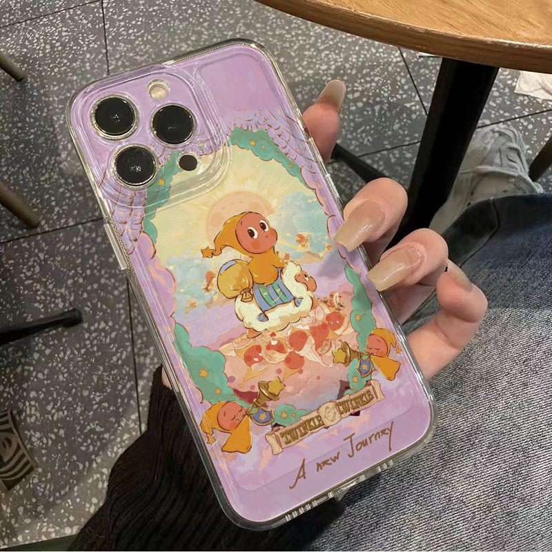 

Travel Starman Transparent Space Case for Apple iPhone 13/14/15/16/17/17 Pro Max iPhone X