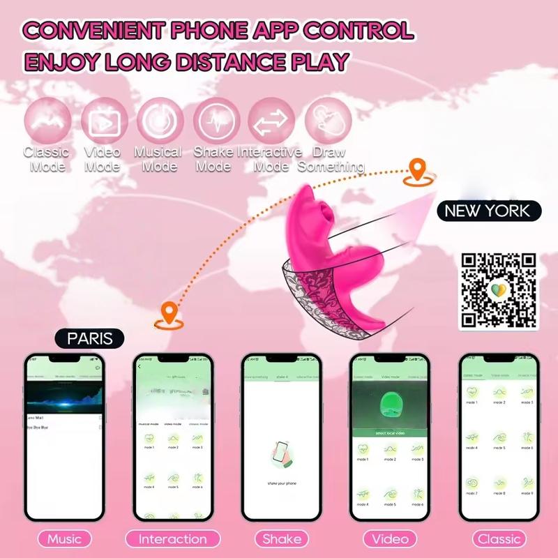APP Bluetooth Control Licking Vibrator for Women Panties Wearable Vibrating Massager Clitoris Stimulator Female Adults Sex Toys
