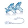 Philips Avent Soothie Pacifier Set Clear Pacifier Holder (Blue) - 2-Pack +