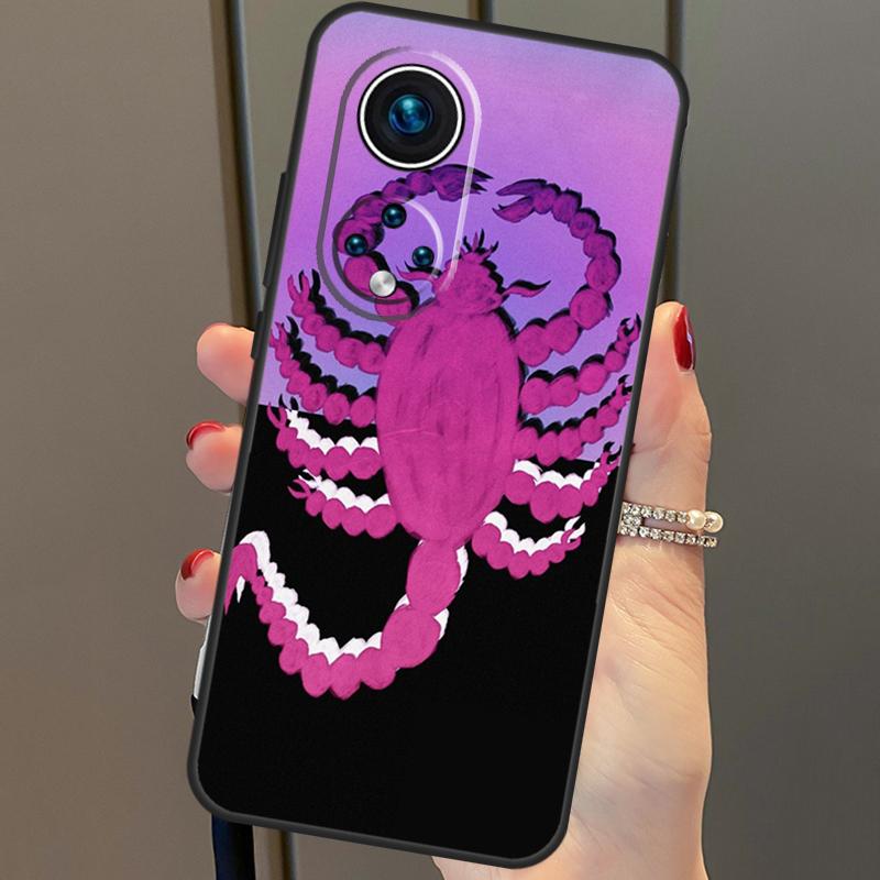 Scorpion For Huawei P20 P30 P40 Lite Pro P Smart 2019 Nova 9 5T Phone Case For Honor 50 8X 9X 10i