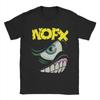 Vintage T Shirt NOFX Music Album 100% Cotton T-Shirts  Novelty Tee Shirt for Men's Summer Y2K Funny Casual Short Sleeve Top Tees