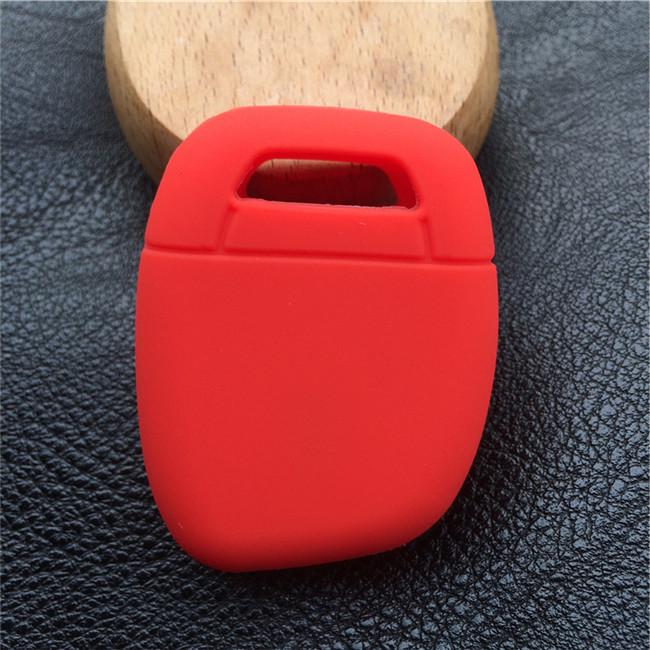 Silicone Rubber Car Key Cover Case For RENAULT TWINGO CLIO KANGOO MASTER Key