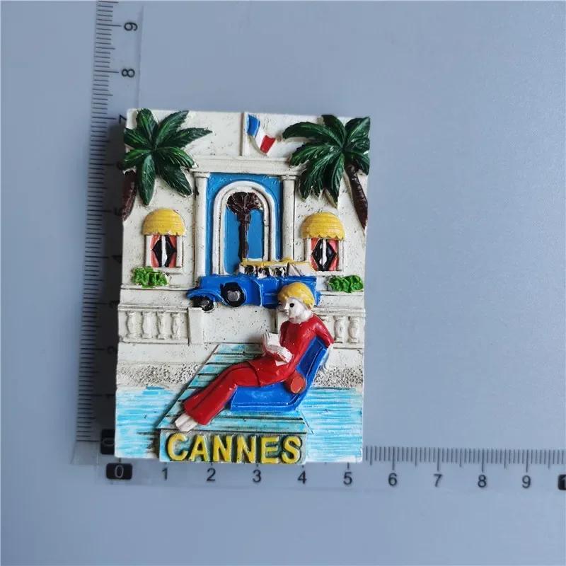 França Lembrança Turística Ímãs de Geladeira Estrasburgo Cannes Nice Alsácia Menton Adesivos Magnéticos Franceses Decoração Presentes de Viagem