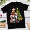 David Bowie Christmas Tree Gift For Family T Shirt Full Size S-5XL