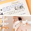 4pcs Kawaii Cat & Puppy Shaped Memo Stickers Self-Adhesive Cartoon Index Labels Sticky Notes Creative Classification Pad