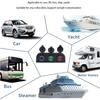 12V 24V 3 Holes Tent Type Universal Waterproof Triple 4.2A Dual USB Ports Car Charger Power Outlet Socket for Boat ATV RV