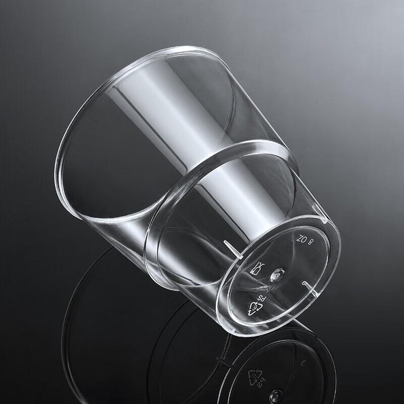 Thickened Crystal Aviation Disposable Hard Plastic Cups