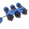 Welding SP21 Waterproof Connectors IP68 Aviation Plug Male Female 2pin 3pin 4pin Screw Connection (SL21-4D)