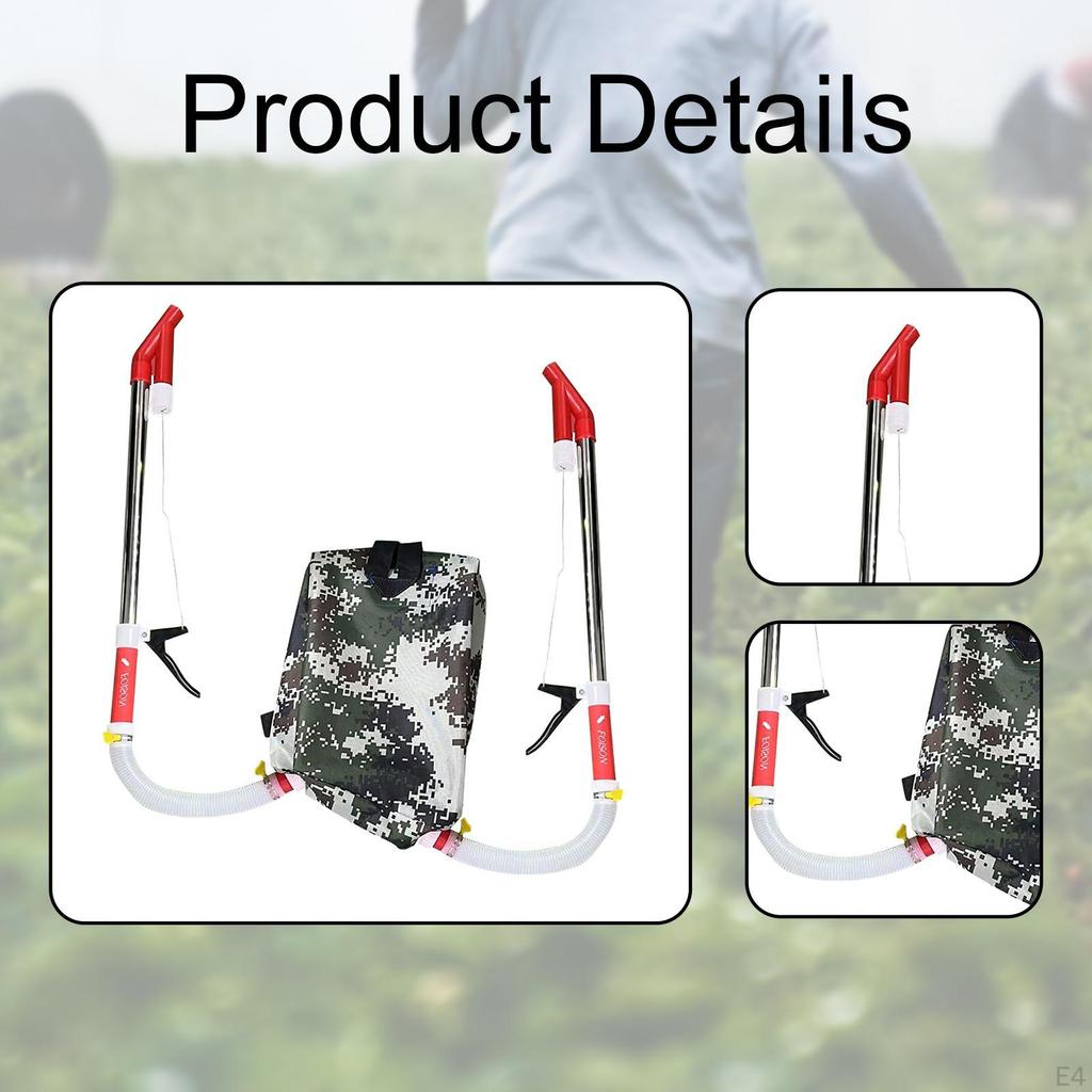 Adjustable Shoulder Strap Manure Spreader for Garden Use