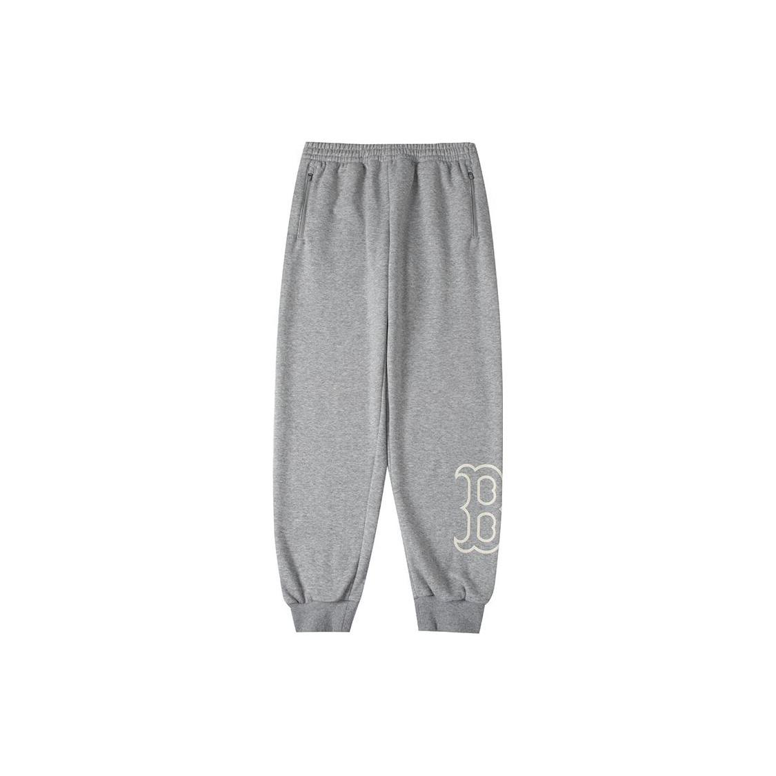 MLB Boston Red Sox Casual Pants Unisex Heather Gray 3APTB0736-43MGS XS