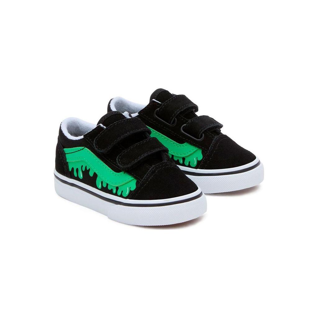 Vans Comfortable Versatile Shock Absorbing Durable Low Top Walking Shoes Baby Shoes Black VN000CPZYJ7