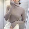 Turtleneck sweater women's new autumn and winter pullover long-sleeved bottoming shirt women's knitted sweater