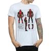 Marvel Mens Deadpool Action Figure Plans T-Shirt