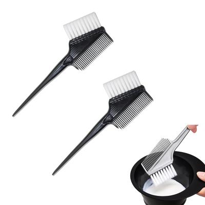 Hair Color Hair Dye Hair Coloring Soft Brush Tip Low Bristle Highly for Hair Salon and Home Use Brush, Brush, Compact, Tool, Design, Double-Sided
