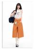 American Orange Cropped High-Waisted Wide-Leg Jeans for Women - Spring/Summer 2026 Collection