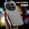 EUCAGR PU Leather Magnetic Shockproof Back Case For Honor Magic 8 With Metal Plate Phone Shell For Honor Magic 8 Pro Magic8Pro