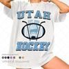 Utah 2024 T-Shirt, Hockey Team Shirt, NHL Shirt, Gameday T-Shirt, Vintage New York Hockey Fan Shirt, Comfort Colors Unisex T-Shirt FD