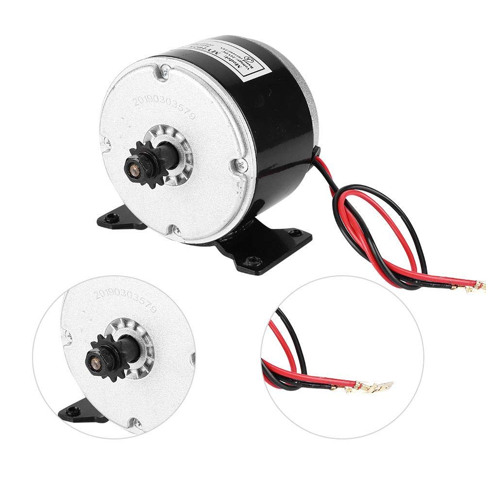 High Speed BDC Brush Motor 2750RPM Permanent Magnet DC High Speed Motor Powerful Output for Motor, 250W/24V E-Scooter