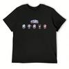 Bang Dream ! Roselia Pixel Art T-Shirt Customizeds Hippie Clothes Korean Fashion Street Wear Sweat Shirts, Unisex