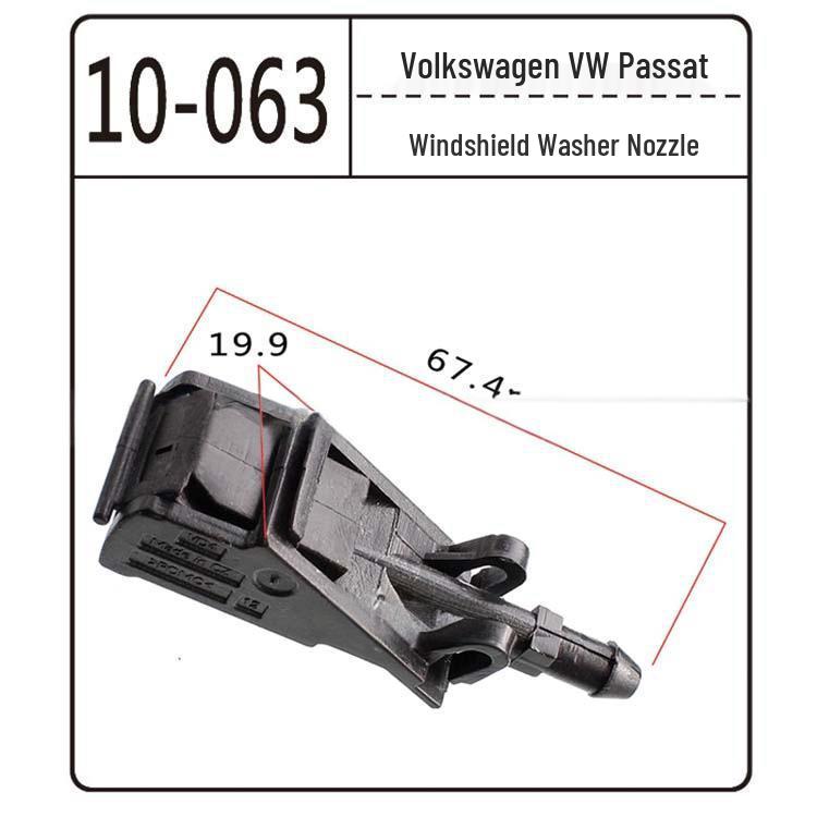 Compatible Windshield Washer Nozzle for Mercedes-Benz & Toyota