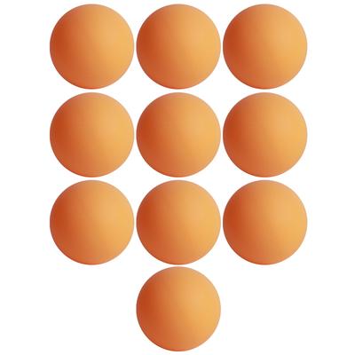 10PCS Seamless Table Tennis Ball ABS Yellow Degradable 40+ Ping Pong Match Accessory