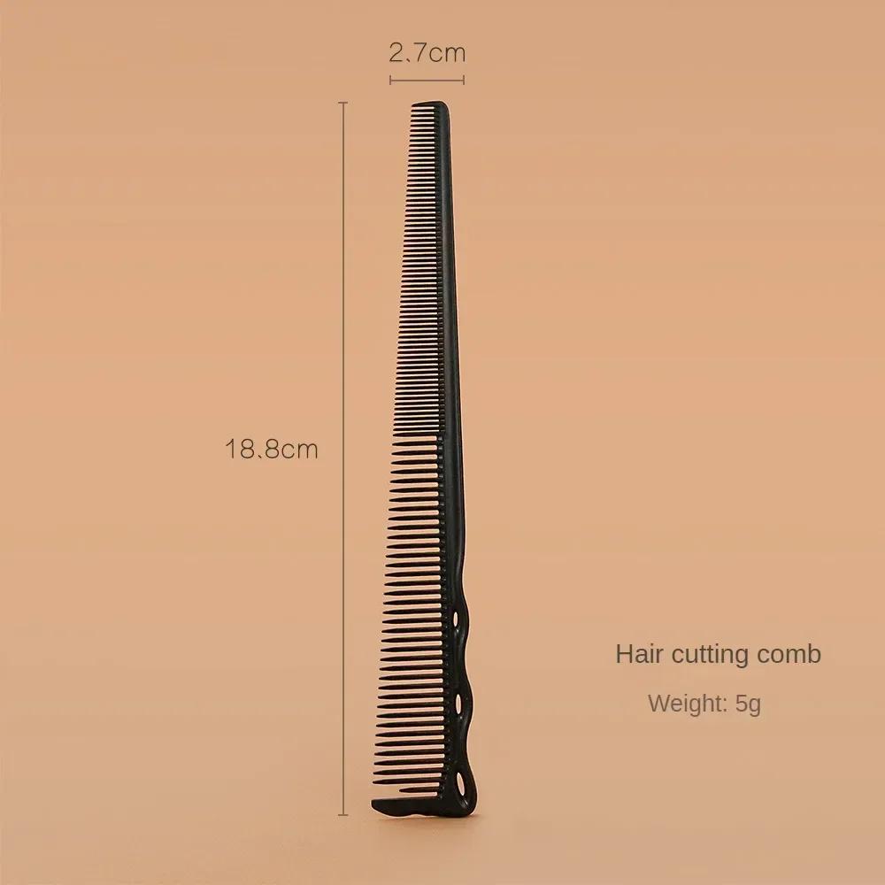 Pente de corte de cabelo Barbearia Cabeleireiro Pentes de corte de cabelo profissional Costeletas Escova de cabelo Salão de cabeleireiro Ferramentas de estilo Escova de cabelo