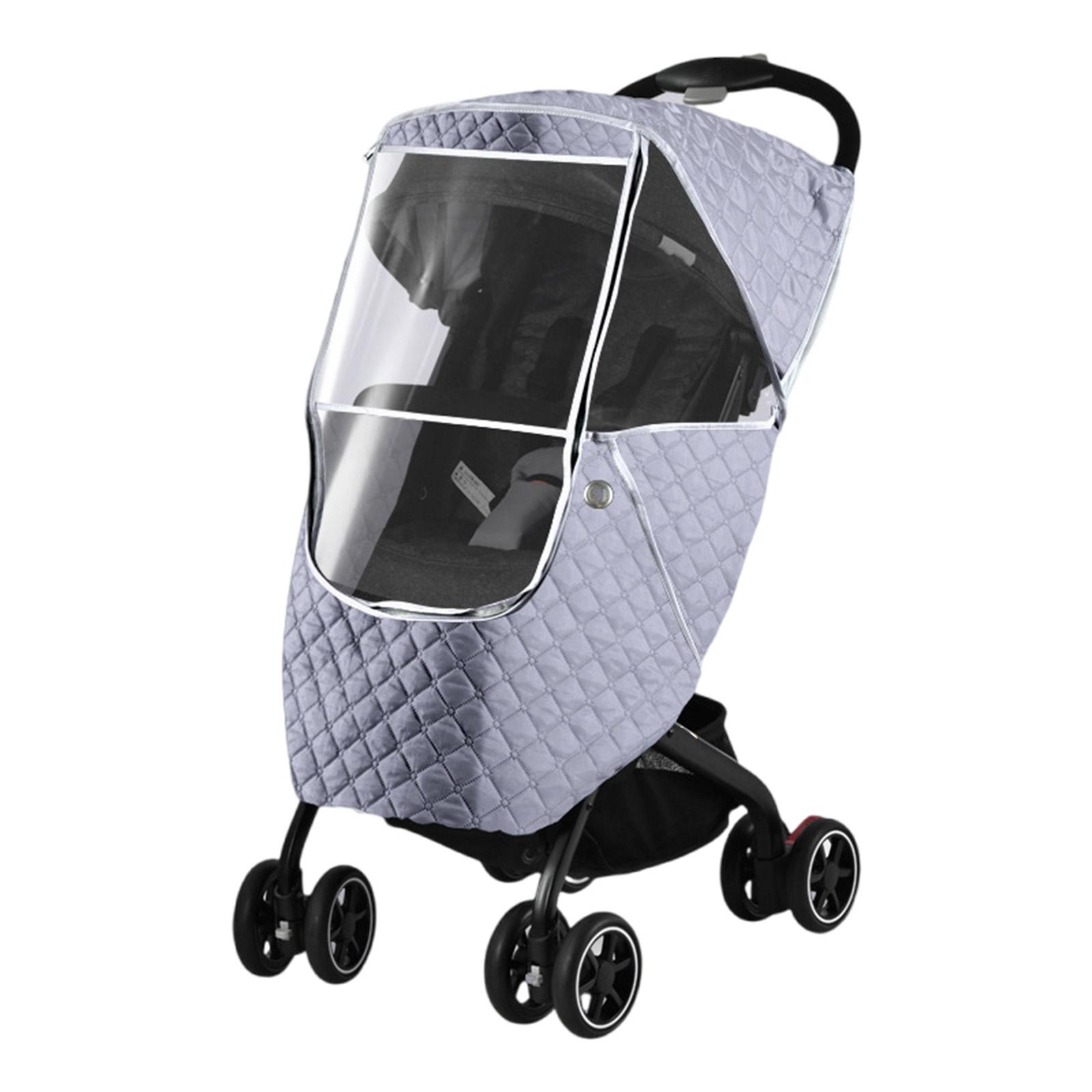 

Детская коляска дождевик зимний детский коляска ветрозащитный защитный чехол аксессуары для коляски чехол от непогоды светло-серый