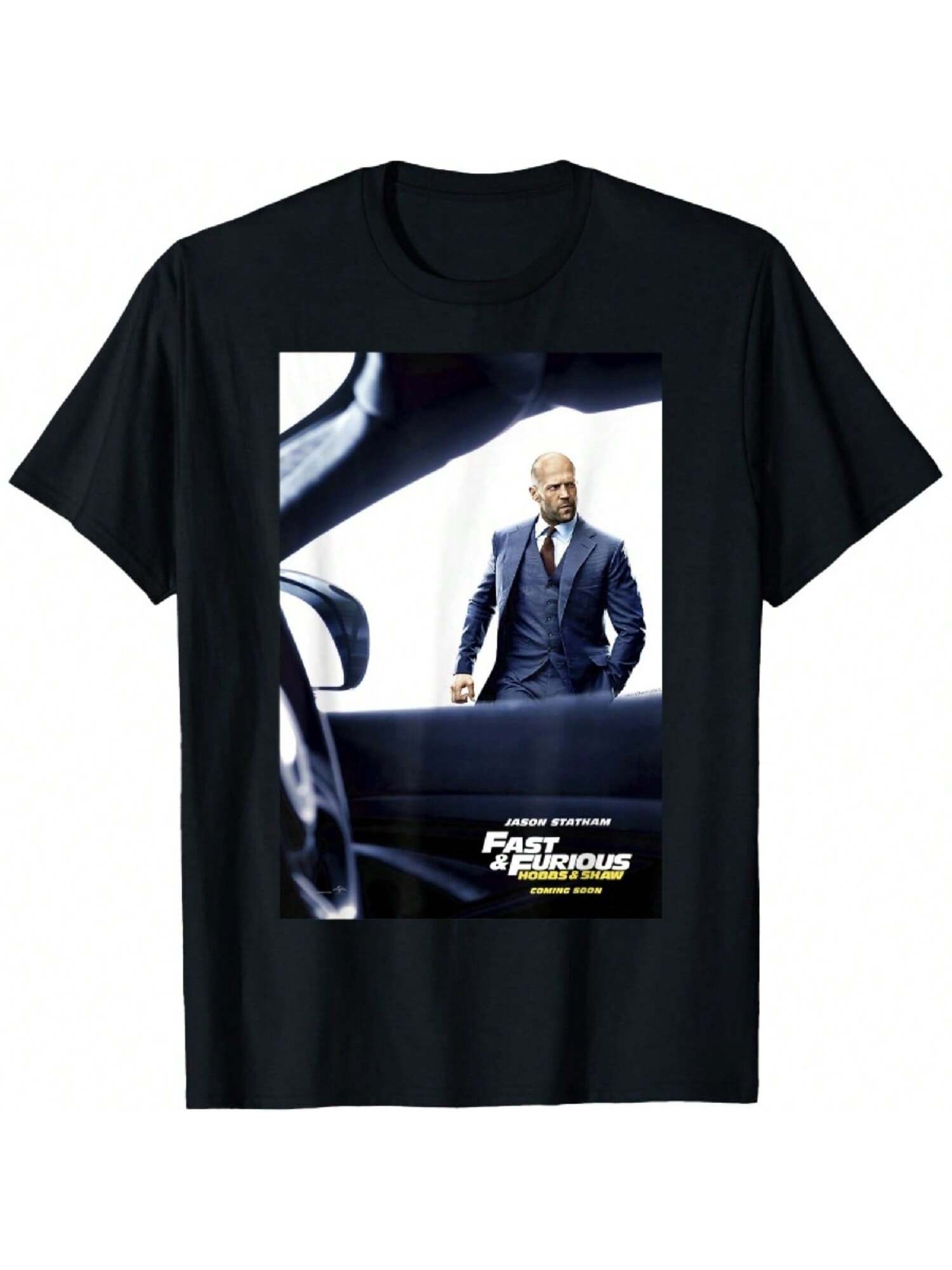 Hobbs & Shaw Deckard Movie Poster T-Shirt S разноцветный