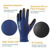 3/12Pairs Ultra-Thin PU Coated Work Gloves, Excellent Grip Gloves, Nylon Shell Black Polyurethane Coated Safety Work Gloves