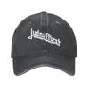Judas Priest Metal Band Unisex Style Baseball Caps Metal Punk Distressed Washed Caps Hat Classic Outdoor Summer Snapback Cap