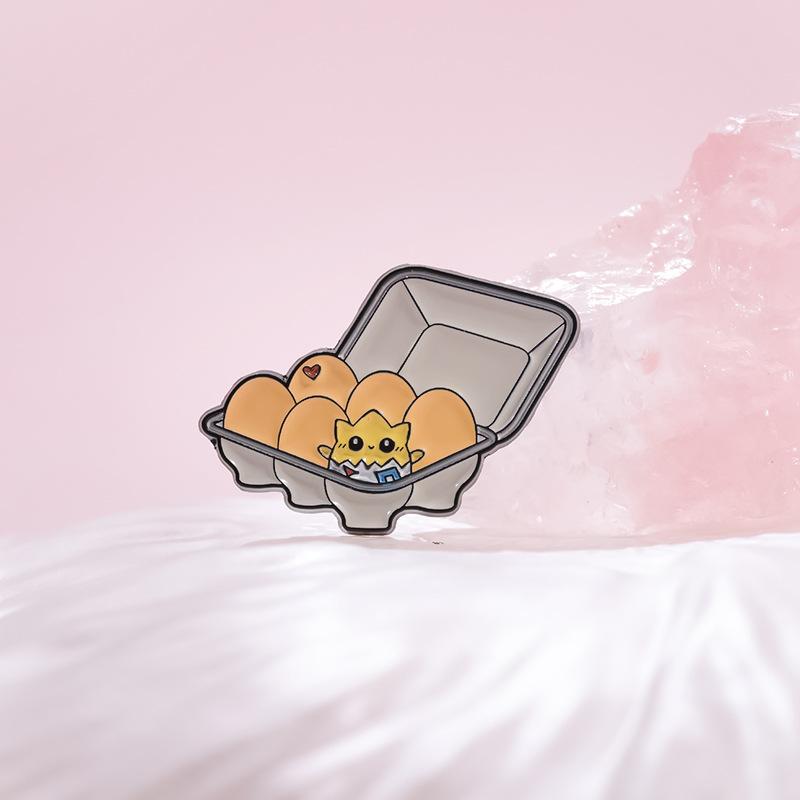 Elegant Playful And Cartoon Brooch Alloy Pin Eyecatching Accessory For Men And Women