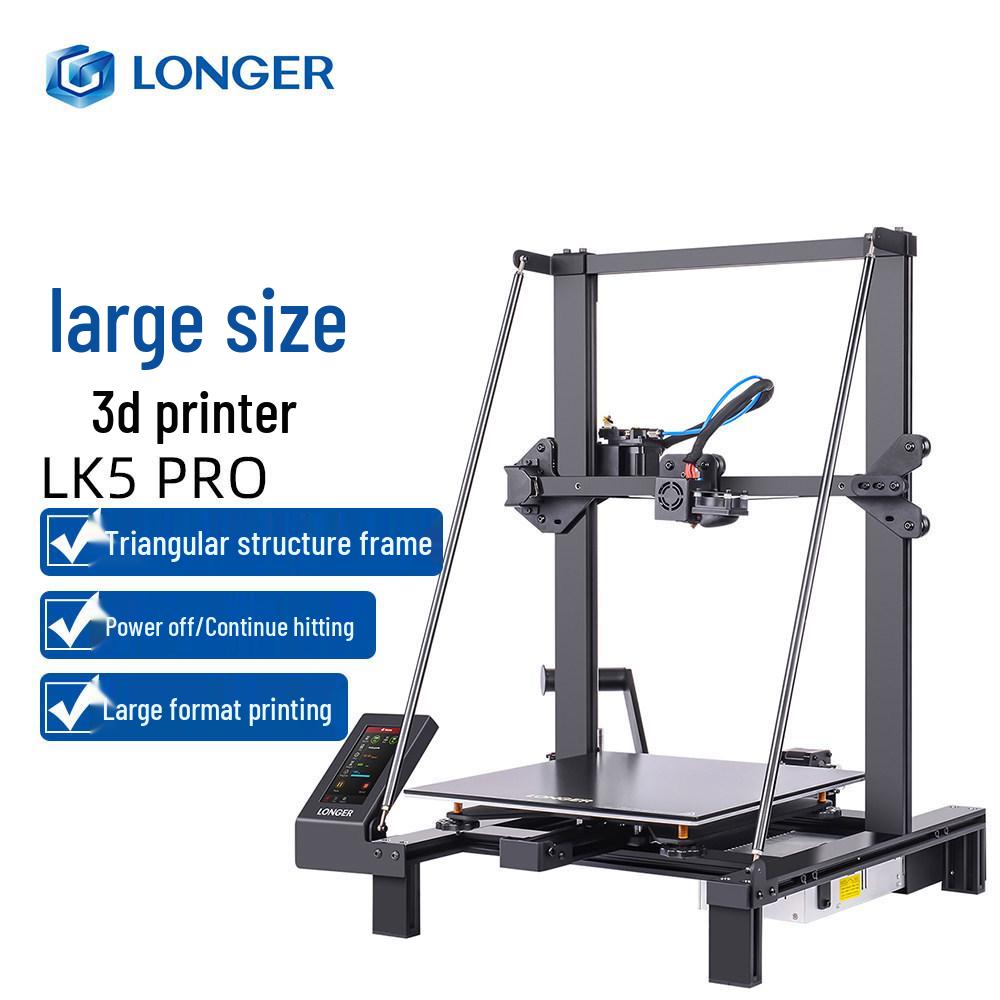 Longer LK5 Pro: High-Precision Silent Industrial-Grade Large FDM 3D Printer