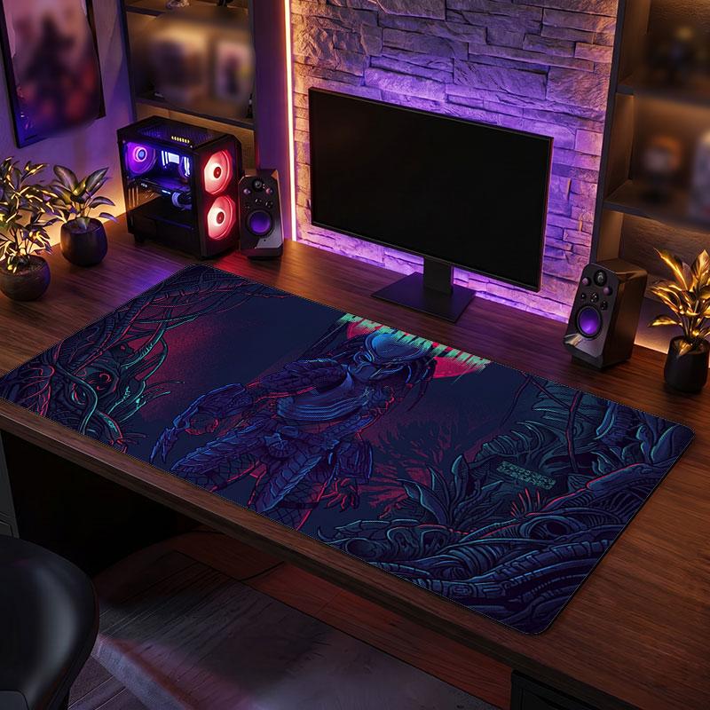 Big Mouse PadPredator Extended Soft Desk Mat Gaming Office Computer Table Decor Mat