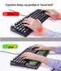 New Luminous Gaming Keyboard with Memory Foam Wrist Support and Slow Rebound.