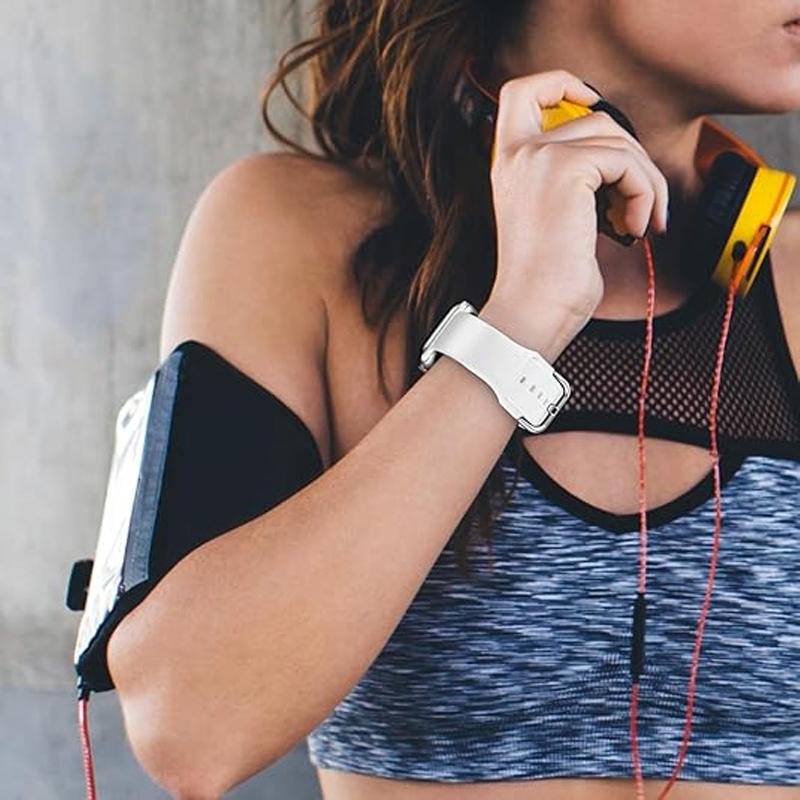 Strap For Apple Watch Band 44mm 45mm 49mm 42mm 41mm 40mm Accessories Silicone Bracelet Correa iWatch Series 8 9 Ultra SE 6 7 5 4