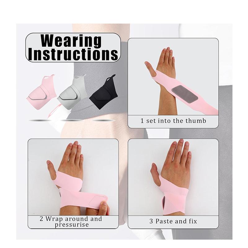 Durable And Safe 1Pcs Wrist Brace Basic Sport Slim Carpal Tunnel Support -Thin Elastic For Tear -Wrist Wraps For Work/Tendonitis/Arthrits
