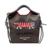 Canvas bag women's summer versatile casual shoulder messenger bag is now popular portable bucket bag