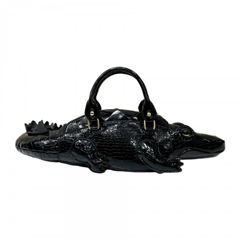 Unique 3D Crocodile Shape Handbag Women