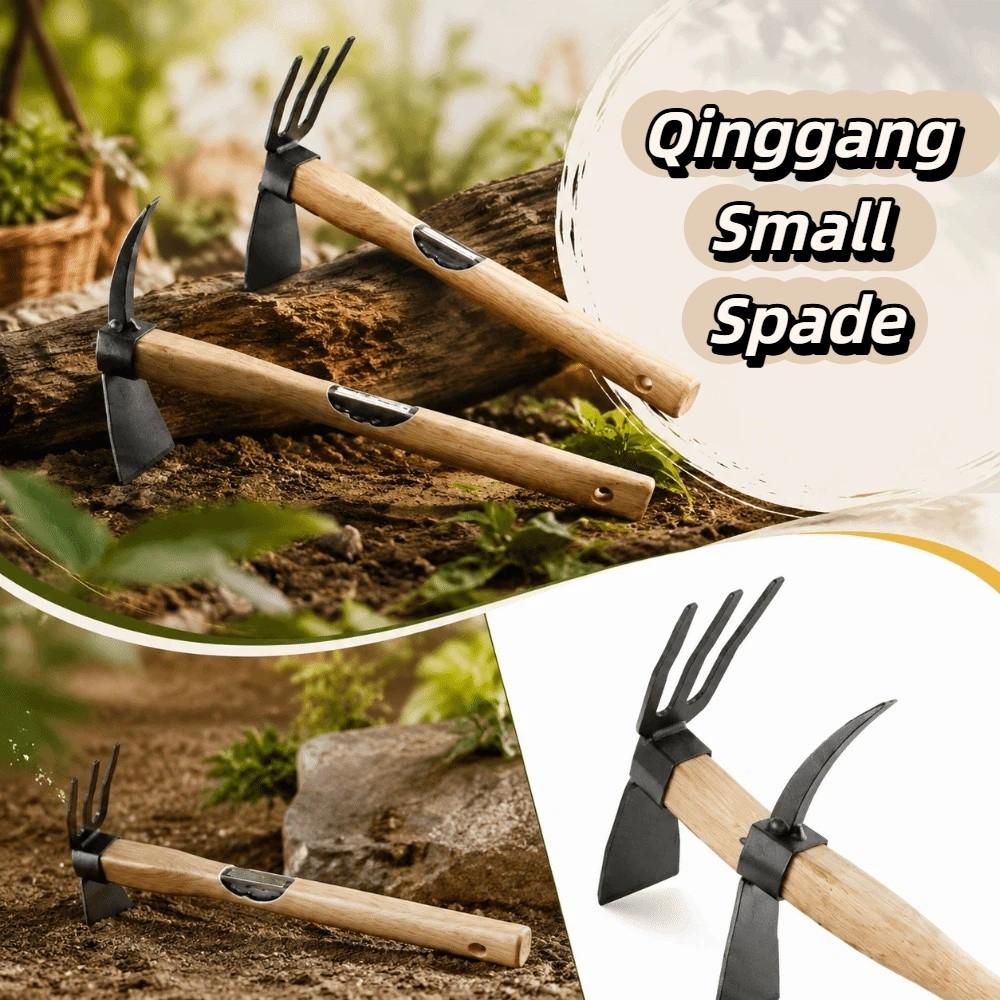 Lightweight Design Small Hand Hoe High-Strength Metal Head Manual Garden Tool Outdoor Spaces