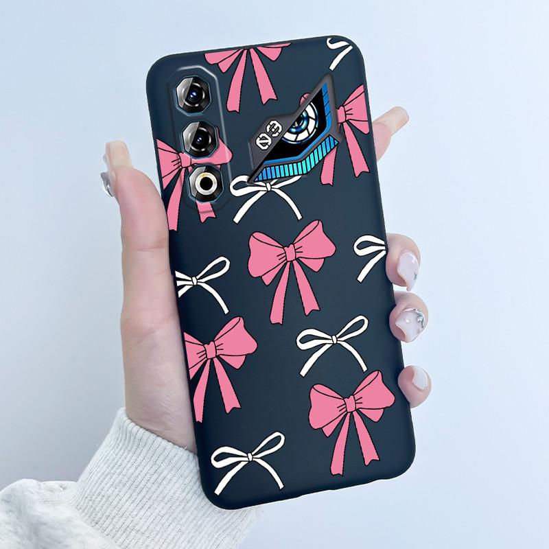 Für ZTE Nubia Neo 3 GT 5G Z2465N Hülle Süßes Kaninchen Schwarz Weiches TPU Silikon Stoßfeste Rückabdeckung Für ZTE Nubia NEO3 GT 5G Hülle