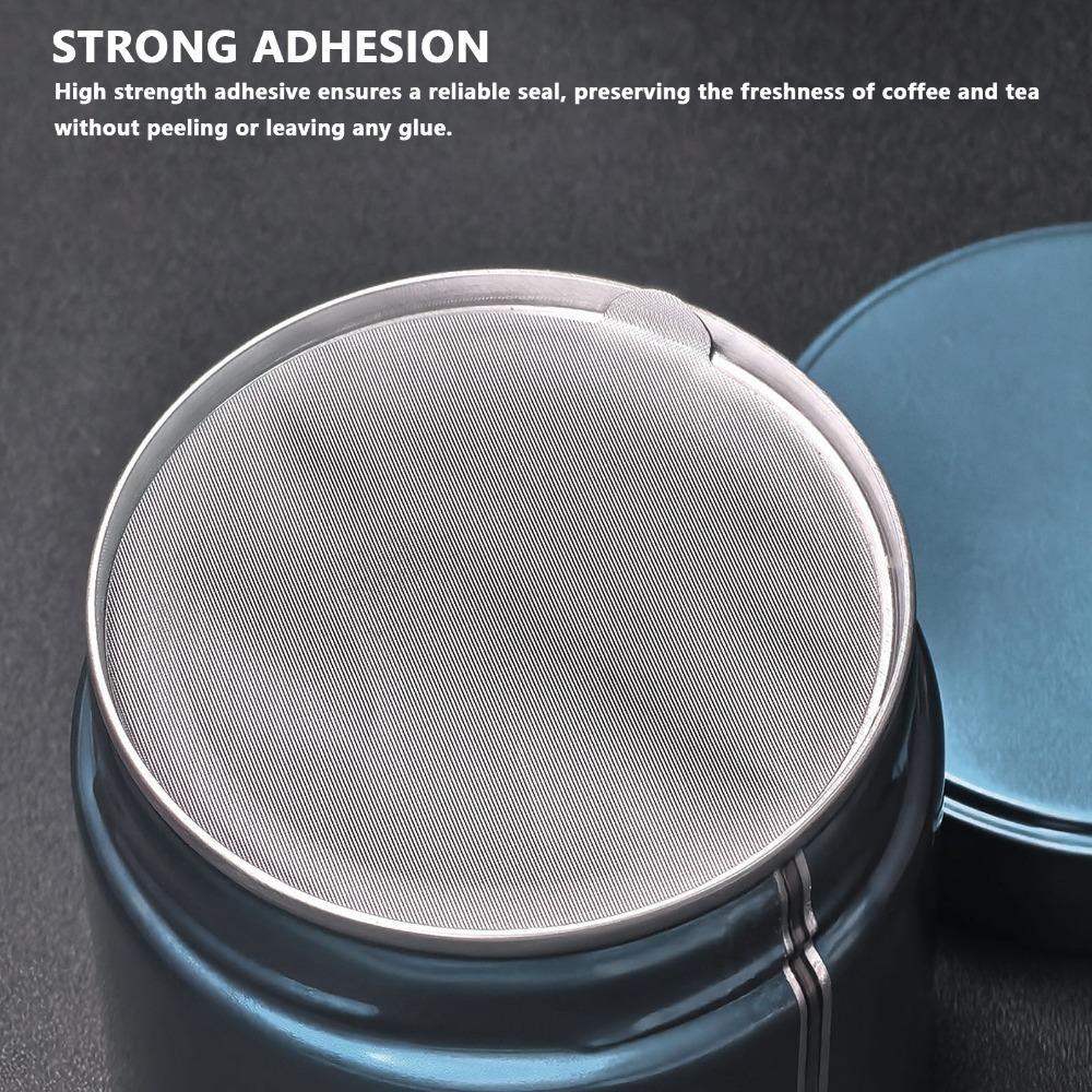50pcs set Self Adhesive Aluminum Foil Lids Portable Aluminum Foil Sealing Stickers For Yogurt Cups