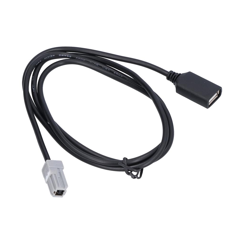 AUX USB MP3 Audio Input Cable Adapter Car Accessory for Camry Hybrid Prius RAV4 Sequoia