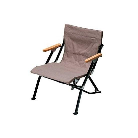Snow Peak Low Chair 30 Short Compact Backrest Comfortable Camping Climbing Outdoor Disaster Preparedness Gray LV-093GY