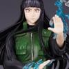34cm Anime Naruto Hyuga Hinata Battle Action Figure Giant Waves GK Model Statue Collectible Ornaments Figurine Toys Gifts