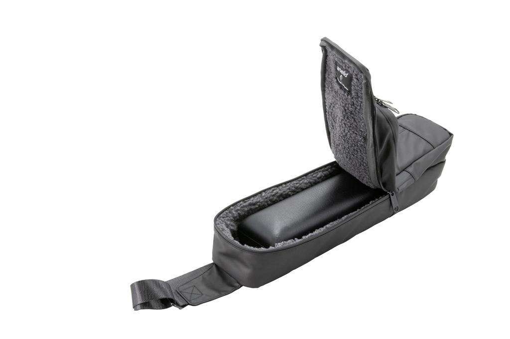 Pearl Flute x anello collaboration one shoulder bag water repellent #black ANL-FLOS1#B