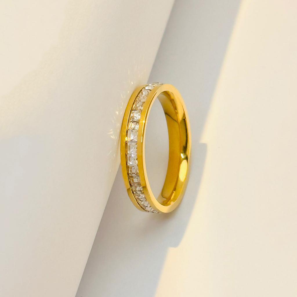 Ring Couple Men and Women Simple Gypsy Stars Do Not Fade Double Single Row Tail Ring Index Finger Fashion Hipster Ring Jewelry