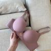 Simple One-piece Seamless Small Chest Gathering Student Underwear Without Steel Ring Adjustment Comfortable Women's Smooth Bra Cover