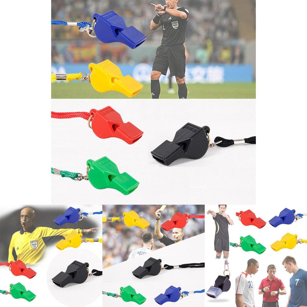 Profesionální rozhodcovská píšťalka pro basketbal a fotbal Bezjádrová, Materiál PVC, 4,8 cm x 2,2 cm