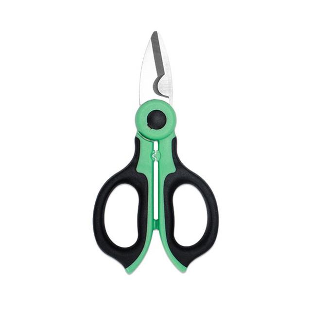 Stainless Steel Blade Straight Head Electrician Tools PP TPR Handle Wire Iron Fish Line Cable Scissor Household Multitool Cutter