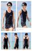 Men's Quick-Dry Sun Protection Swim Trunks with Short Sleeve Top